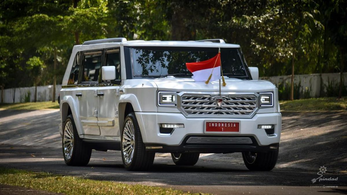 Spesifikasi Mobil Maung Garuda yang Ditumpangi Prabowo setelah Dilantik, Buatan Dalam Negeri