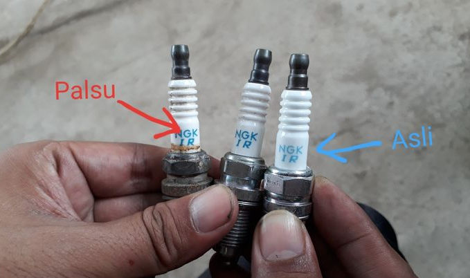 Cara mengetahui busi iridium palsu