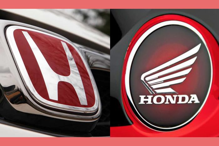 kenapa logo honda mobil dan motor berbeda